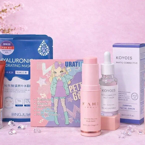 NWT Korean Beauty Lip & Skincare Bundle Non Mystery Box